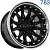 Диск литой Sakura WheelsR3840 (5300) 8.5х16 6х139.7 ET-15 DIA110.1 (783) Черный глянец с полированно
