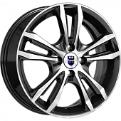 Samara 6х16 4х98 ET 35 58.5 Алмаз черный