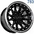 Диск литой Sakura WheelsR3840 (5300) 8.5х16 6х139.7 ET-15 DIA110.1 (783) Черный глянец с полированно