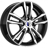 Samara 6х16 4х98 ET 35 58.5 Алмаз черный